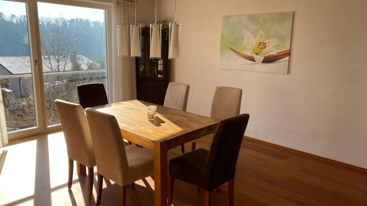 Fewo Luxus Wohnung Im Eigenen Ferienhaus, 120 Qm, Naehe Regensburg Mit Balkon, Terrasse & Garten, Gute Zuganbindung Laber エクステリア 写真
